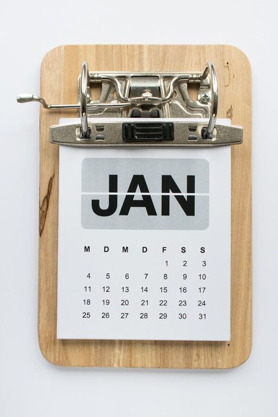 kalendarz DIY